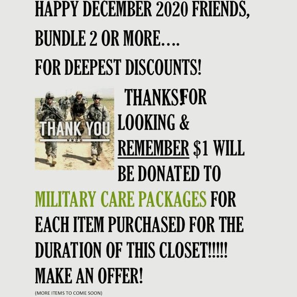 BUNDLE $ SAVE; CARE PACKAGE DONATIONS; - Picture 1 of 1